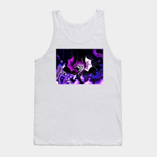 Dragons in a Fantasy Night Sky Tank Top